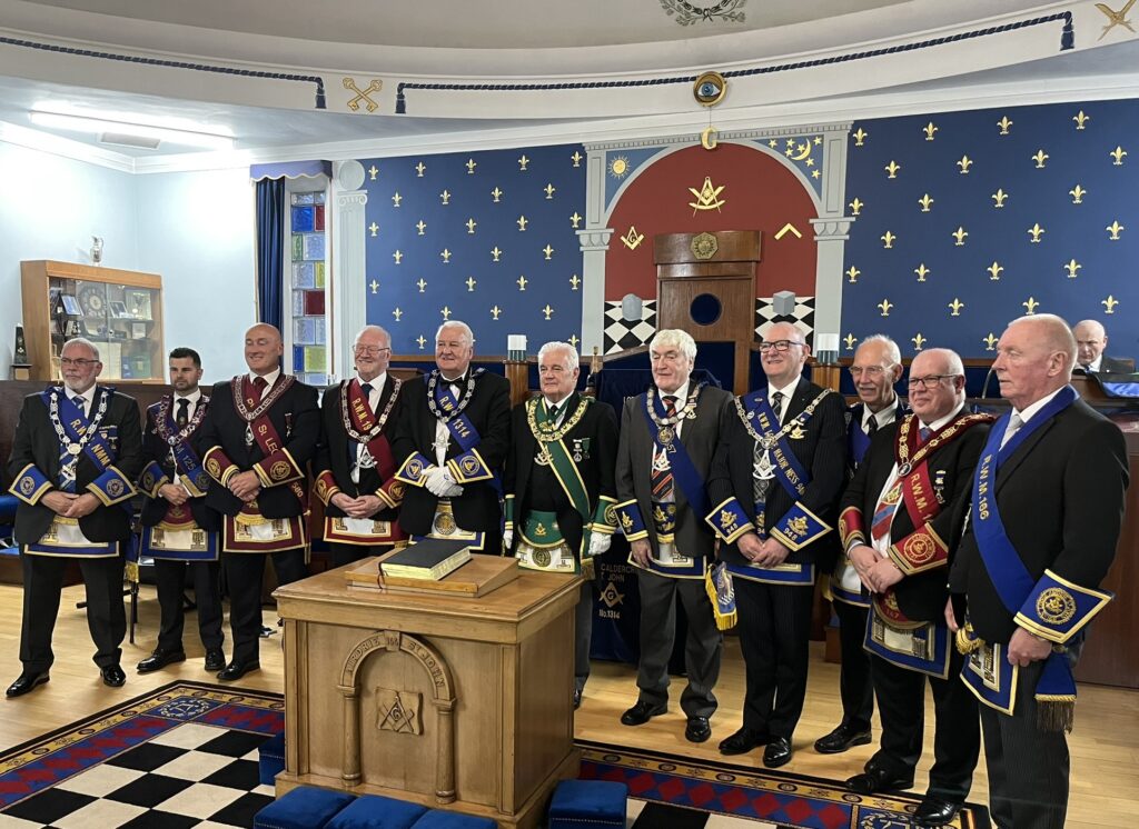 RWPGM Andrew D. Millar with RWMS in attendance