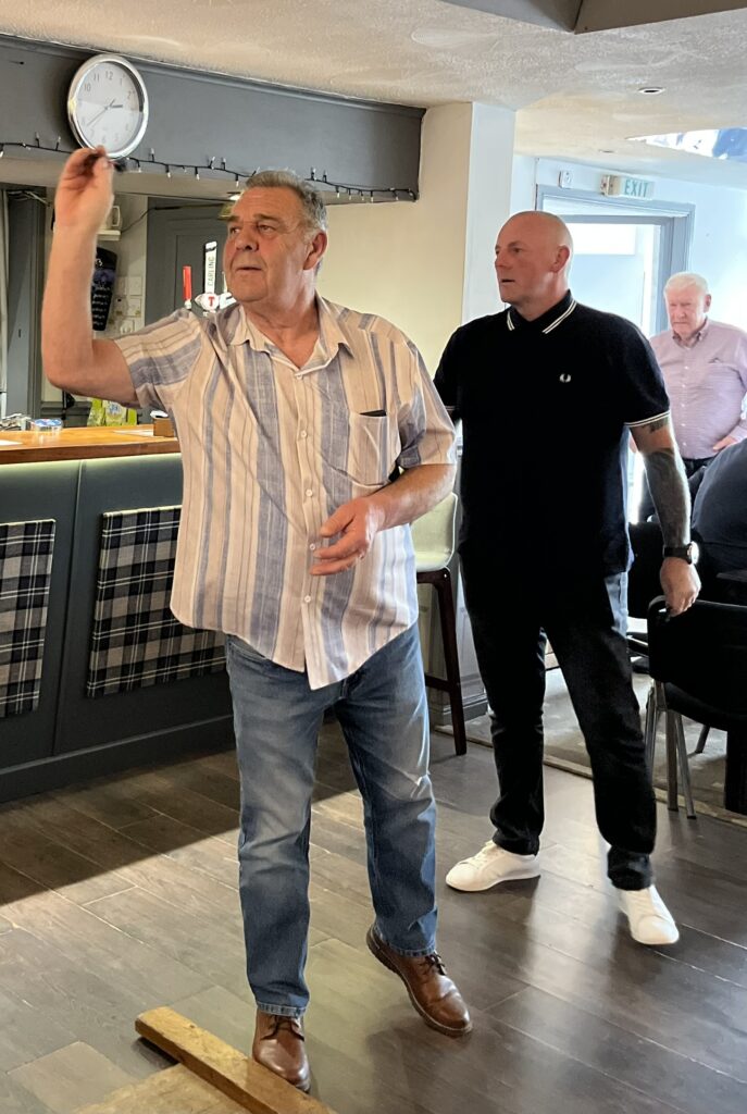 IPM Campbell on the oche