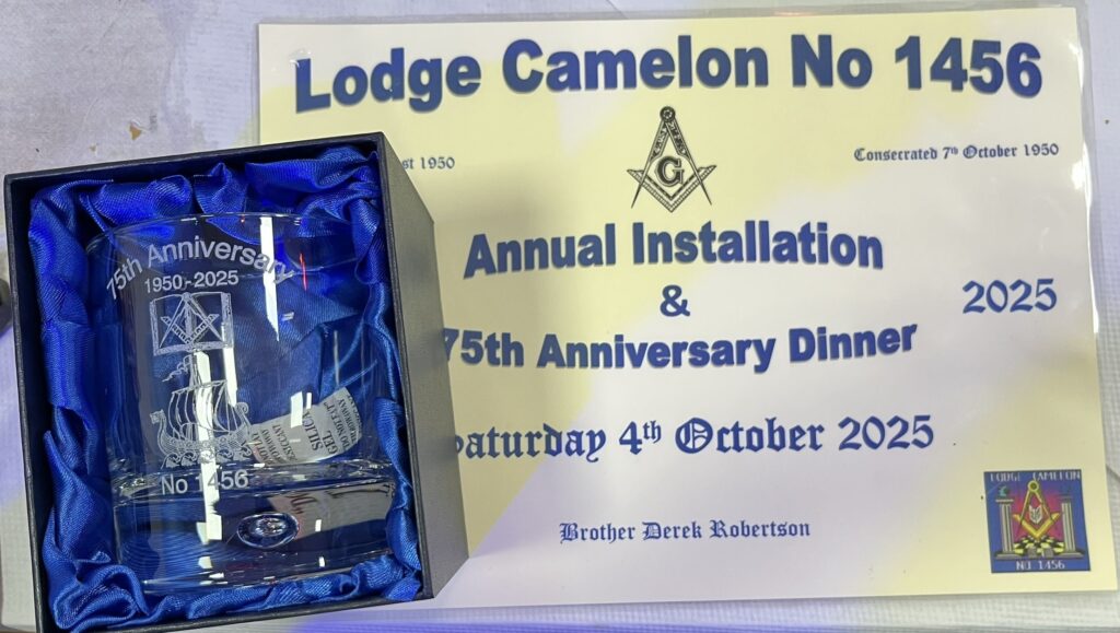 Camelon No. 1456 75th Rededication