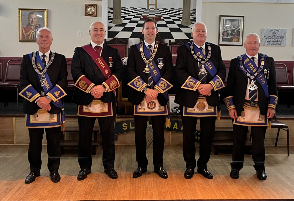 15 October 2025: Reigning Masters at Lodge St. John Slamannan No. 484