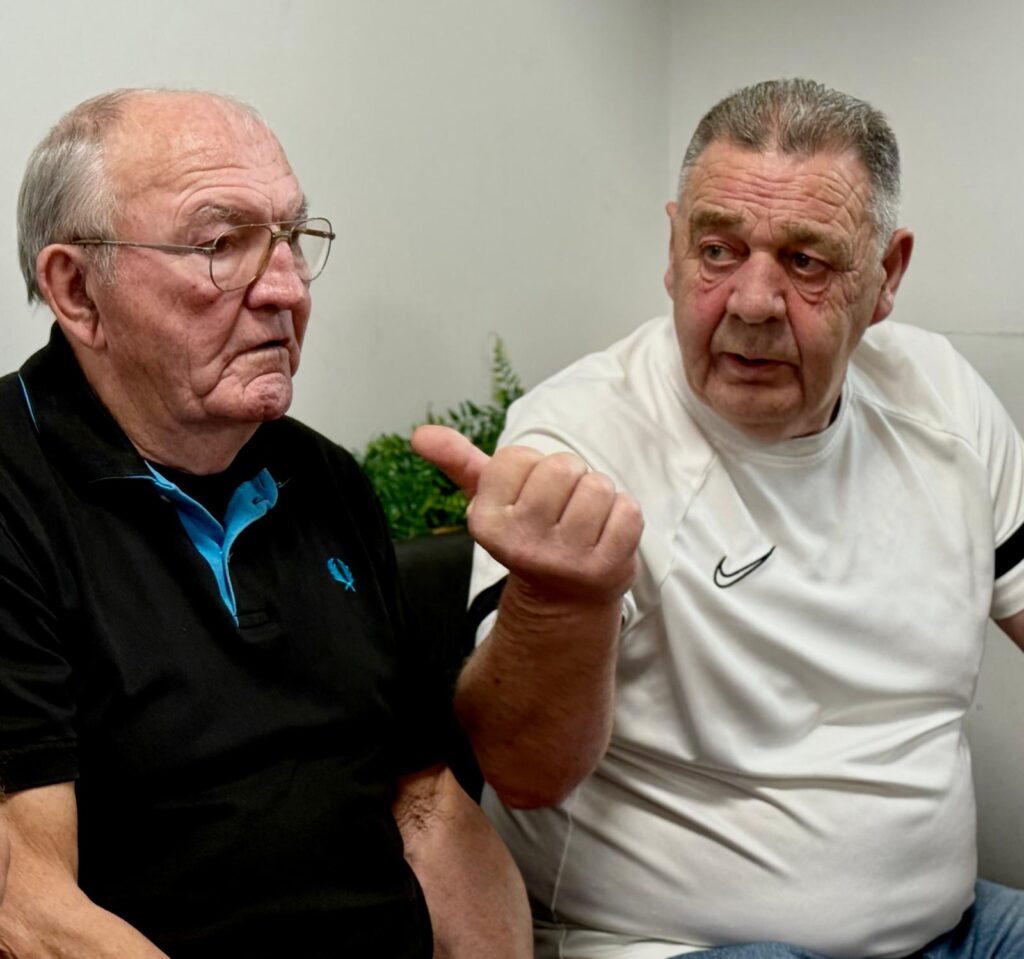 John Whitfield and Tam Campbell