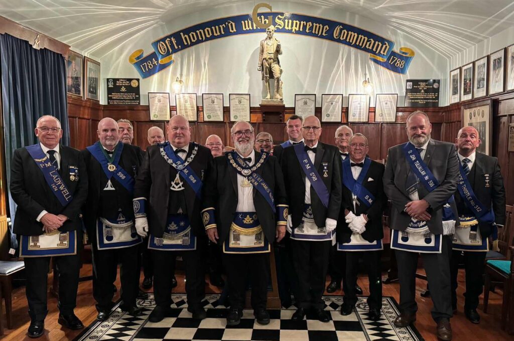 598 Deputation with 312 Tarbolton No. 135