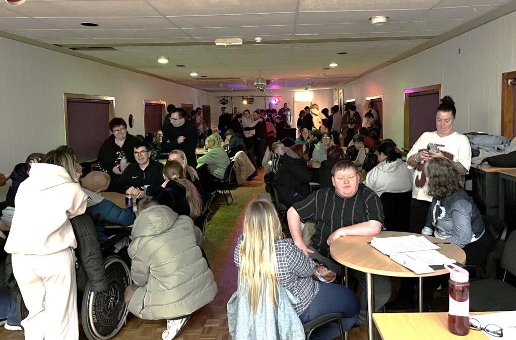 24 March. Enable Falkirk Tuesday disco