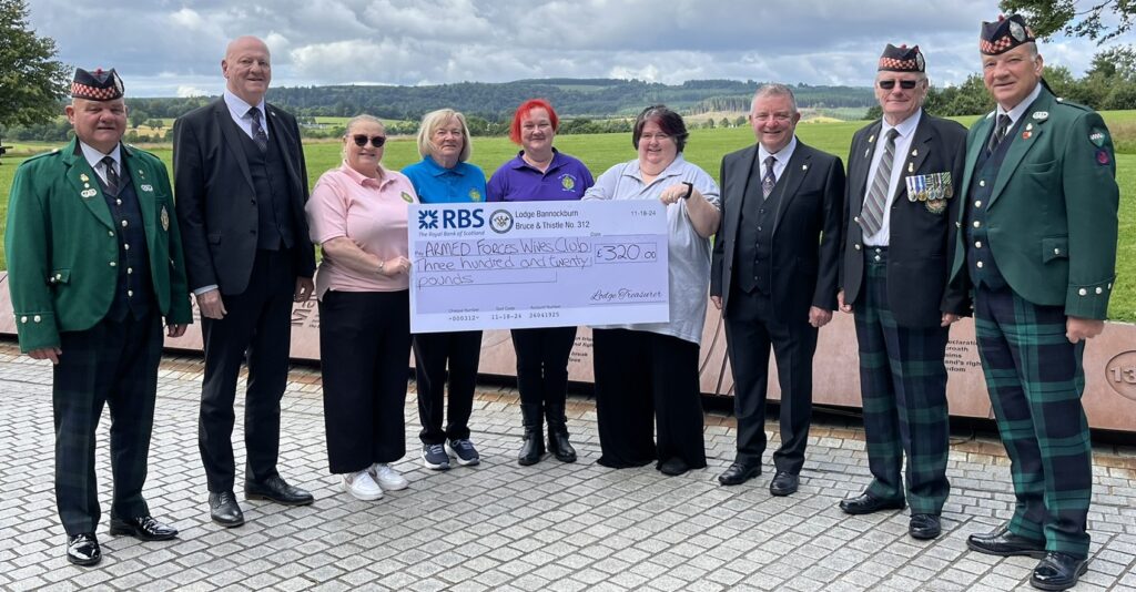 AWFC Charity cheque