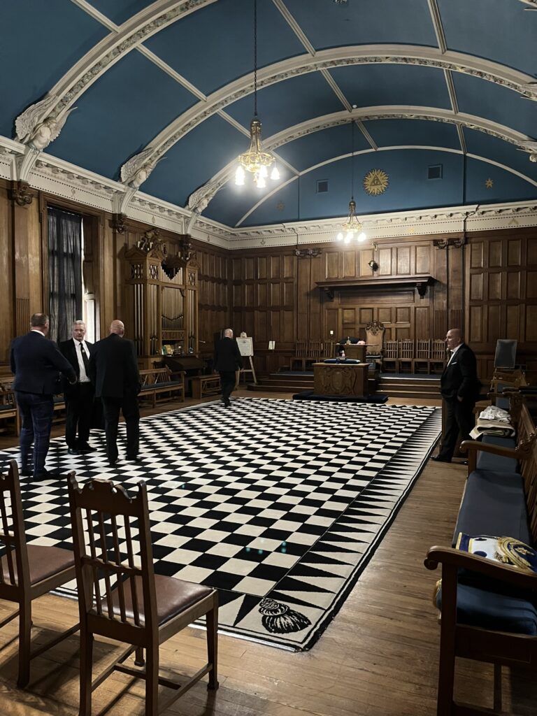 Lodge Neptune No. 375 interior